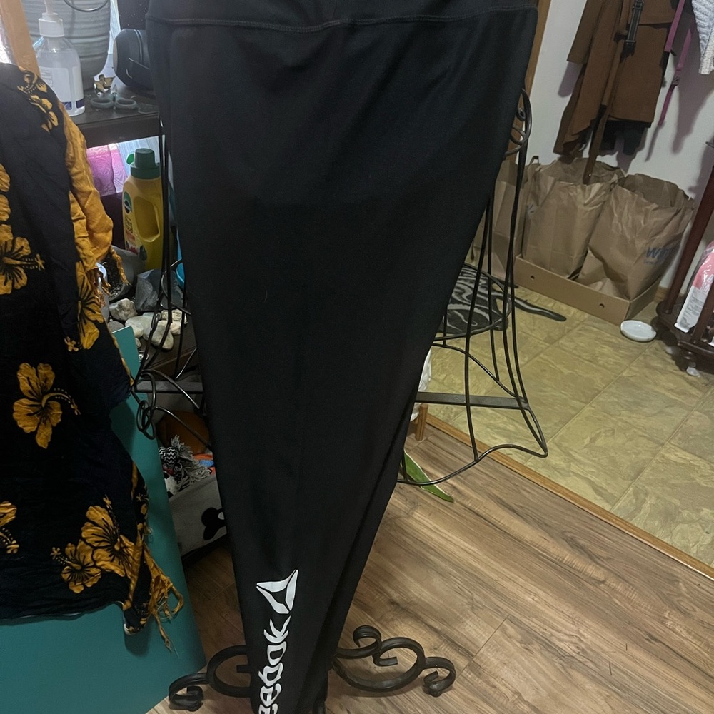 Reebok Jet Black Activewear Leggings